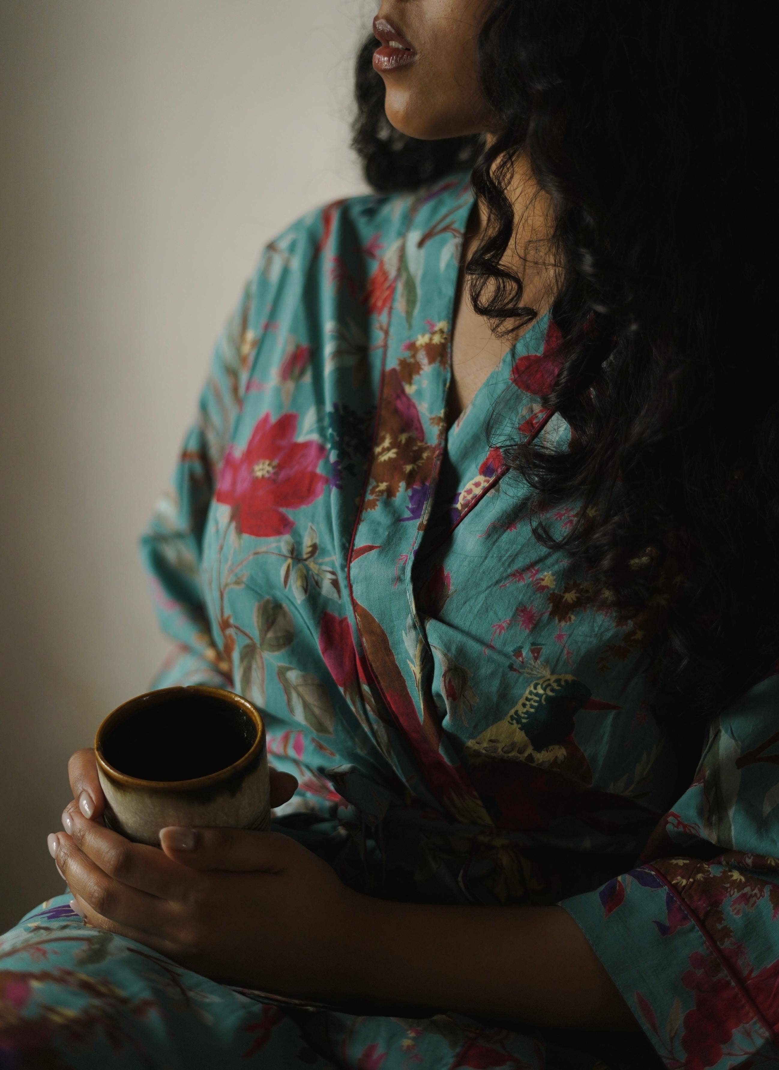 Annahmol - Vendita all'ingrosso Vestaglia - Unisex - Kimono/Accappatoio in Cotone Taglia Unica: Stampe Assortite: MIGLIOR VENDITORE1