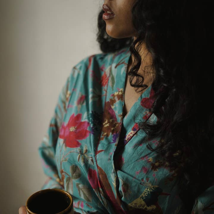 Annahmol - Wholesale Robe - Unisex - Free Size Cotton Kimono/Robe: Assorted Prints: BEST SELLER1