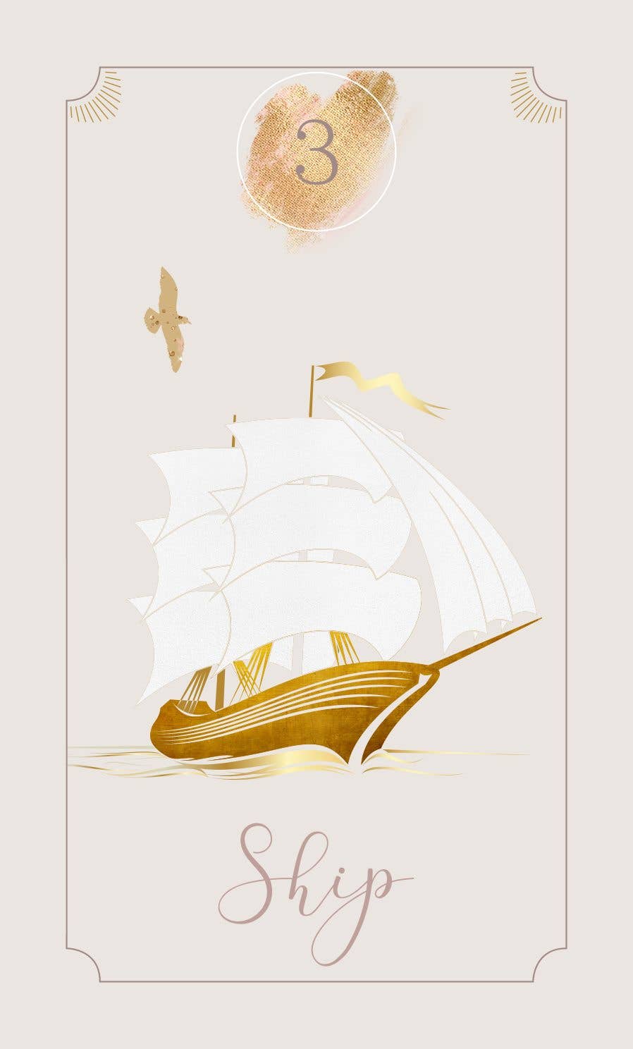 Cardshouse - Wholesale Tarot Cards - Azra’s Golden Lenormand Cards AGM10