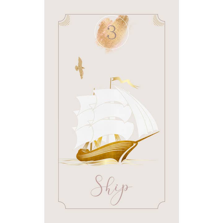 Cardshouse - Wholesale Tarot Cards - Azra’s Golden Lenormand Cards AGM10