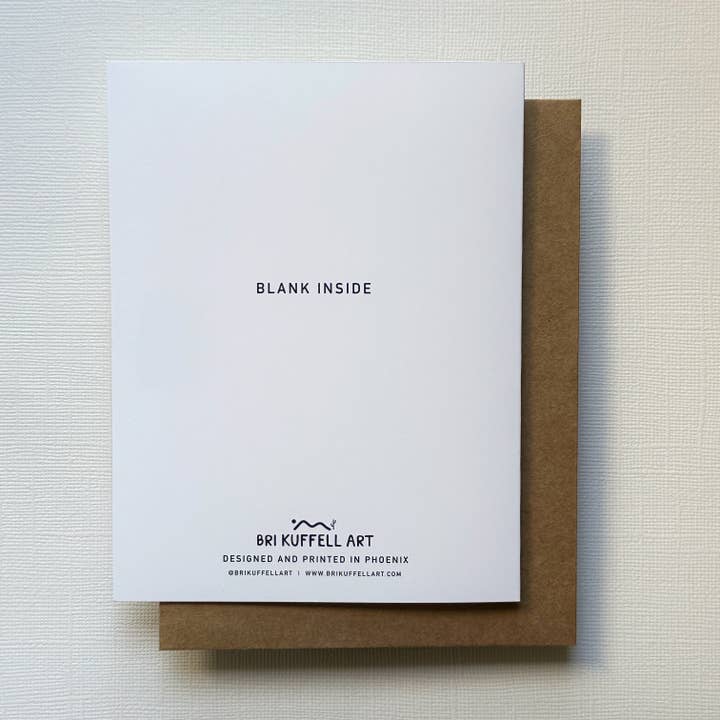 Bri Kuffell Art - Wholesale Congratulations Card - Cheers to Forever | Wedding congratulations card1