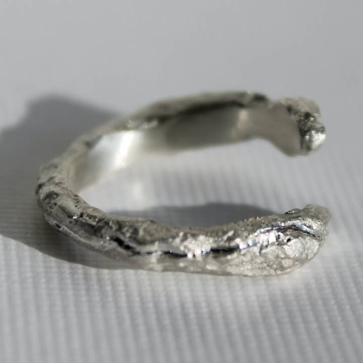 Öppen vit flod ring för wholesale av Jewelfish