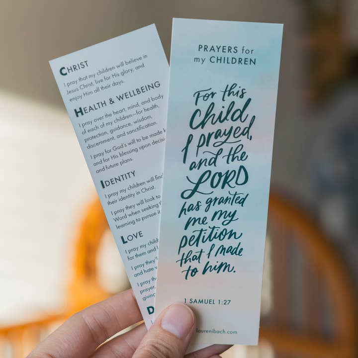 Orações Para os Meus Filhos Marcador por atacado de Lauren Ibach