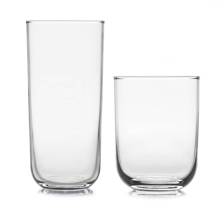 Libbey - Wholesale Cocktail/Liquor Glass - Libbey Polaris 16-Piece Tumbler and Rocks Glass Set, Axis