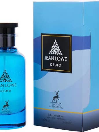 Jean Lowe azure by maison Alhambra Eau De Parfum 3.4 oz /100 ml for wholesale by MARBELLA FASHION