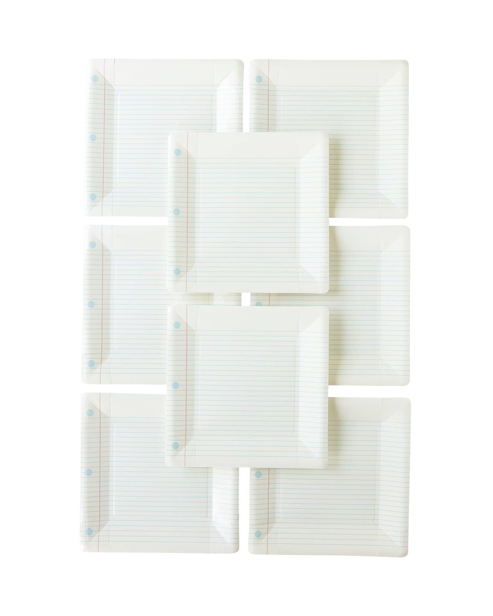 My Mind’s Eye – Prato descartável por atacado – BTS940 - Occasions By Shakira - Pratos de papel com estampa de caderno para volta às aulas11