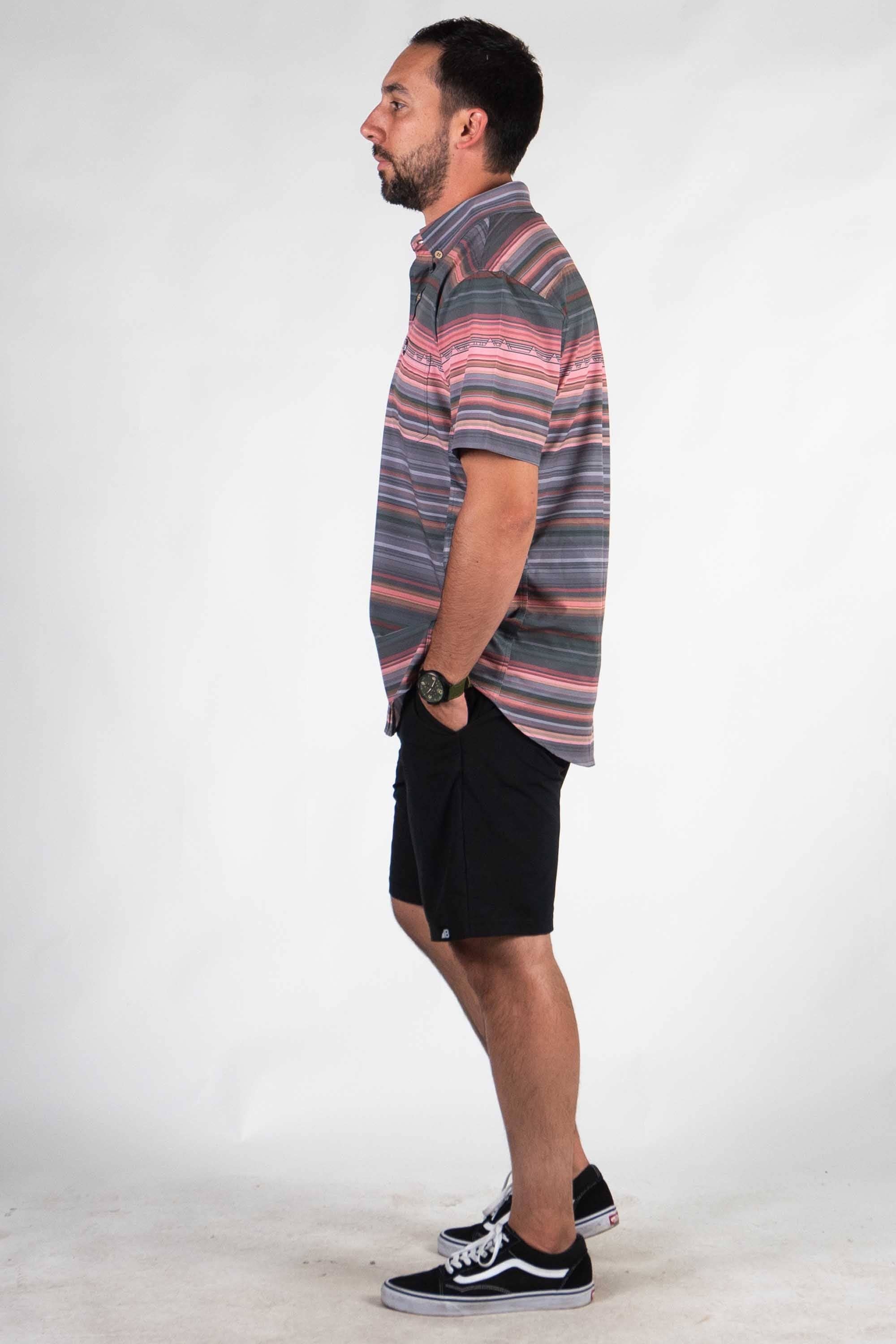 Belong Designs - Wholesale Button Down Shirt - Men's - Men's Vista Stretch Button Down47