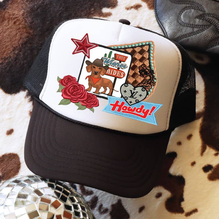 Kostenlose Weiner-Fahrten Trucker-Kappe für den Großhandel von 316 Legacy LLC