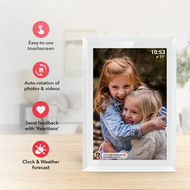 PhunkeeTree - Wholesale Picture frame - Digital Picture & Video Frame Instantly Send with Phone App17