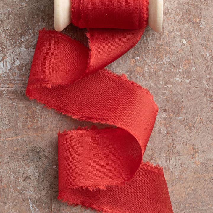 Big Daisy - Wholesale Ribbon – Gift wrapping - Silk Habotai Ribbon #27 WARATAH1