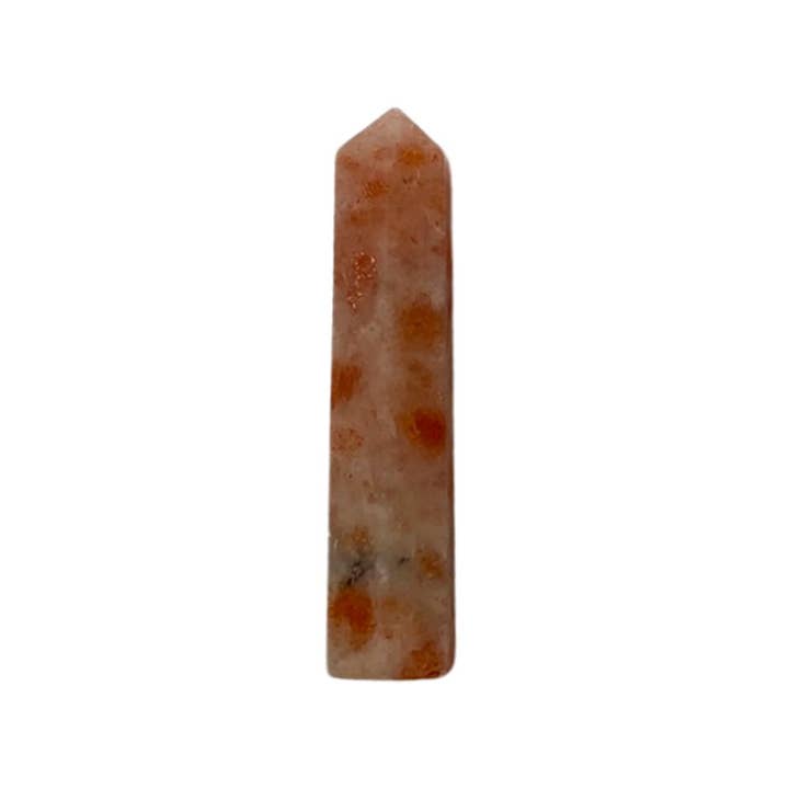 Sunstone Pencil Crystal, 20-30mm for wholesale by Heaven Spring Ltd