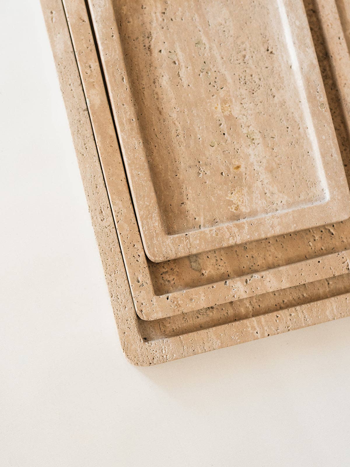 Co.House Designs - Wholesale Decorative Tray - Travertine Tray2