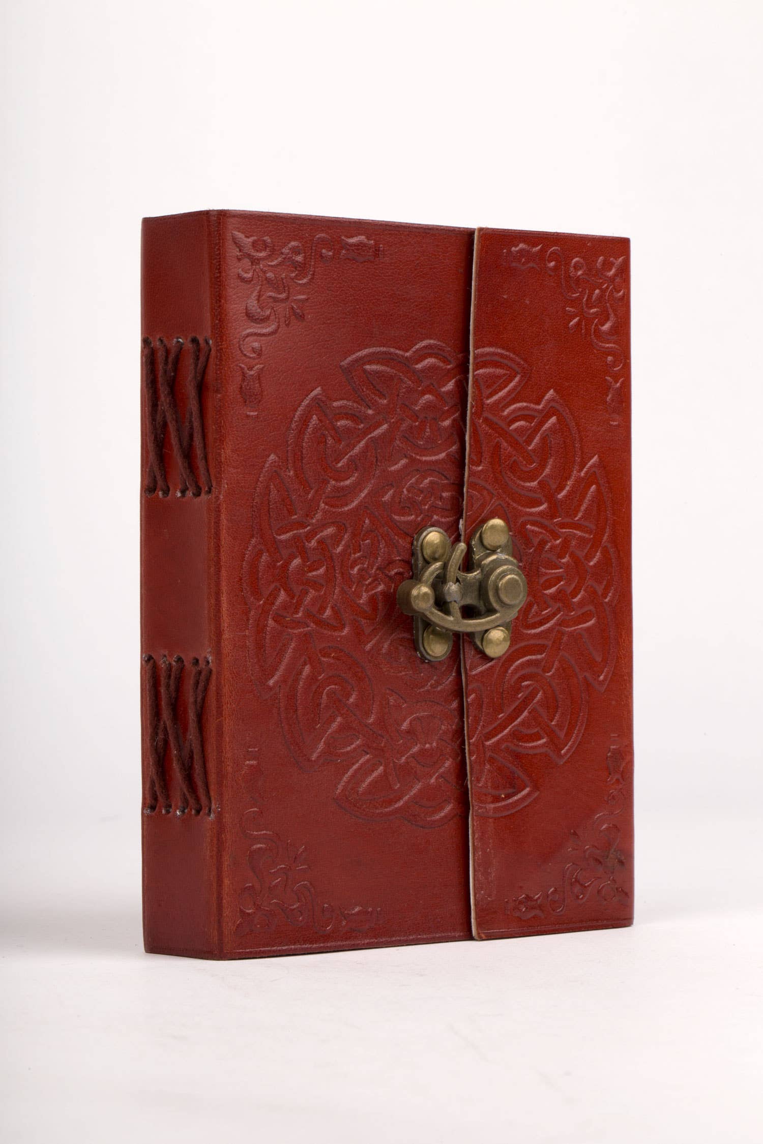 Ten Thousand Villages - Wholesale Journal/Diary - Endless Knot Leather Journal4