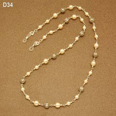 Bolero – wholesale Beaded/pearl necklace – ASCOT0