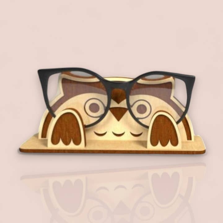 Owl Glasses Stand for wholesale by Dahlia Rose Co