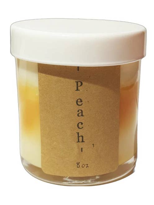 Peach Nectar (8 Oz) for wholesale by Pomelo Candle Co.