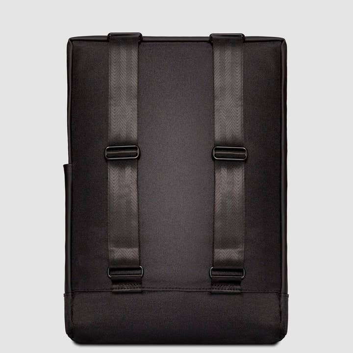 HALBERG - Wholesale Backpack - Unisex - Melbourne PU matte black backpack2
