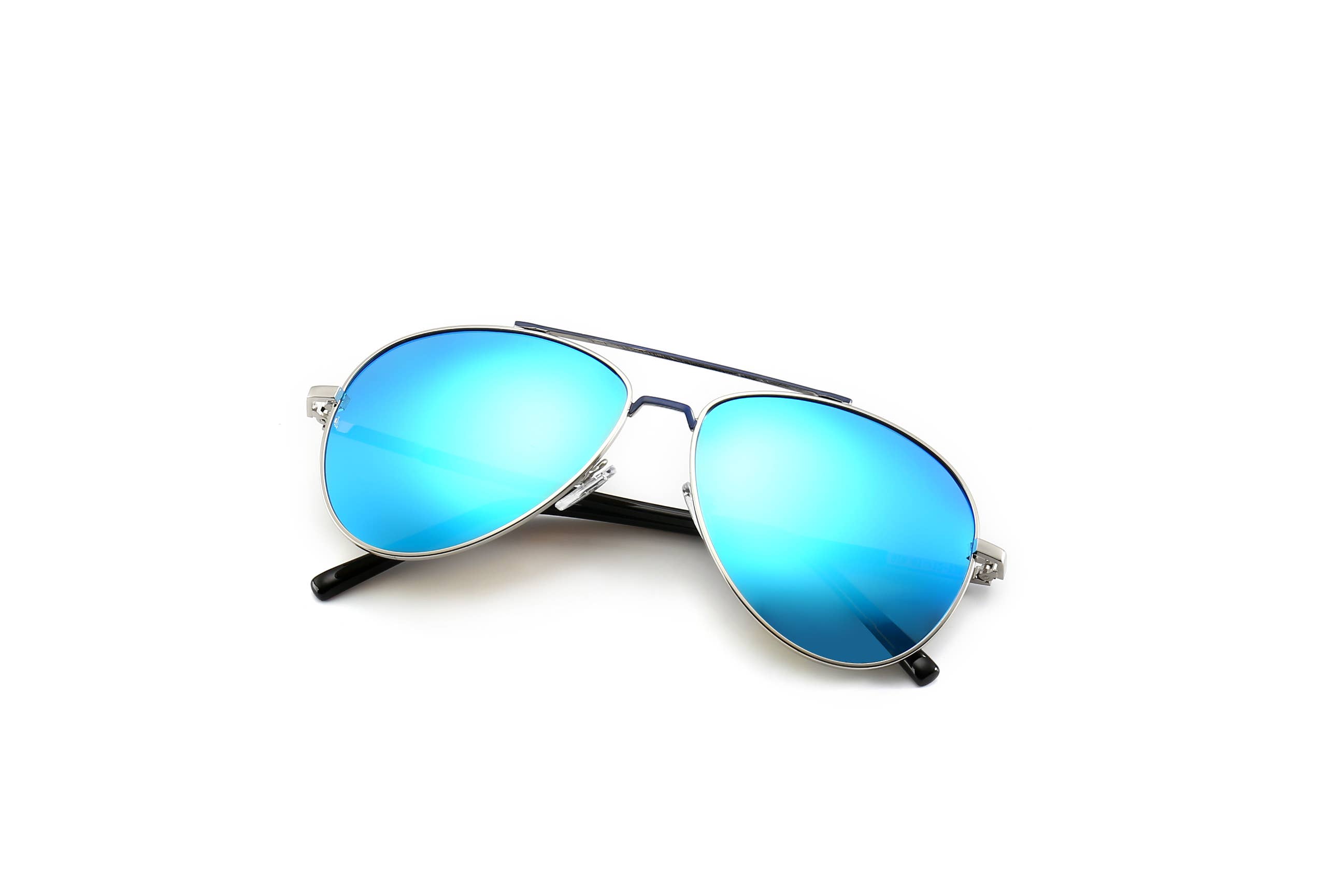 Trio Trading - Vente Lunettes de soleil – unisexe - Lot de 12 lunettes de soleil d'aviation classiques, verres polarisés assortis5