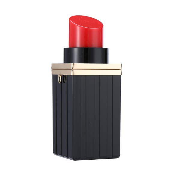 Lipstick Shape Ladies Handbag for wholesale by Nima Accessories Inc