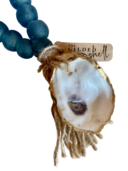 The Gilded Shell - Wholesale Decorative Tabletop Object - The Lagoon - Sea Glass7