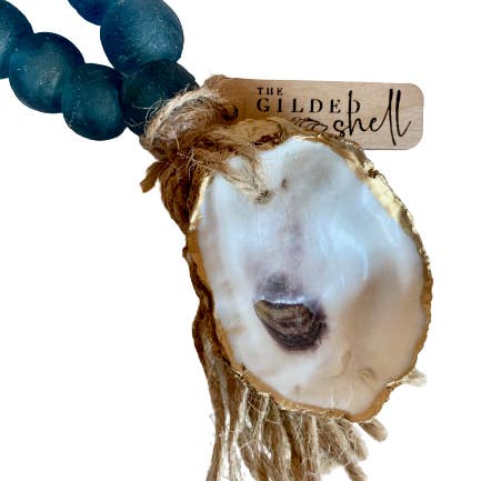 The Gilded Shell - Wholesale Decorative Tabletop Object - The Lagoon - Sea Glass7