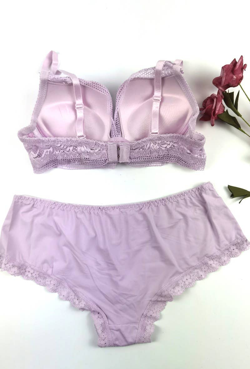 Belle Com'Elle - Wholesale Lingerie Set - Women's - Cup C Bra and Panty Set/AZ160159