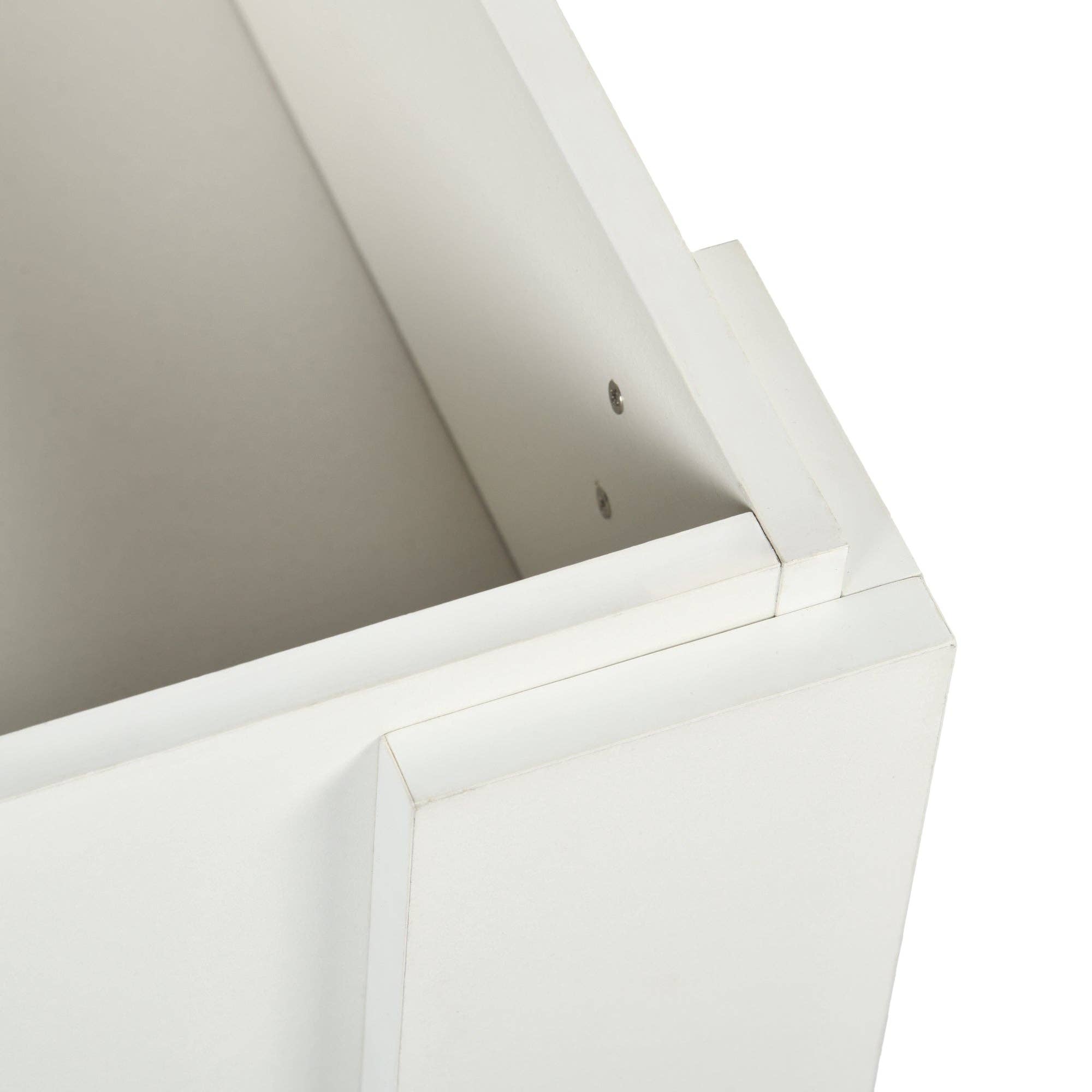 Urban Meuble - Wholesale Side Table - Lift-top coffee table with wood effect and white 96*50 ELOT WHITE OAK 9620