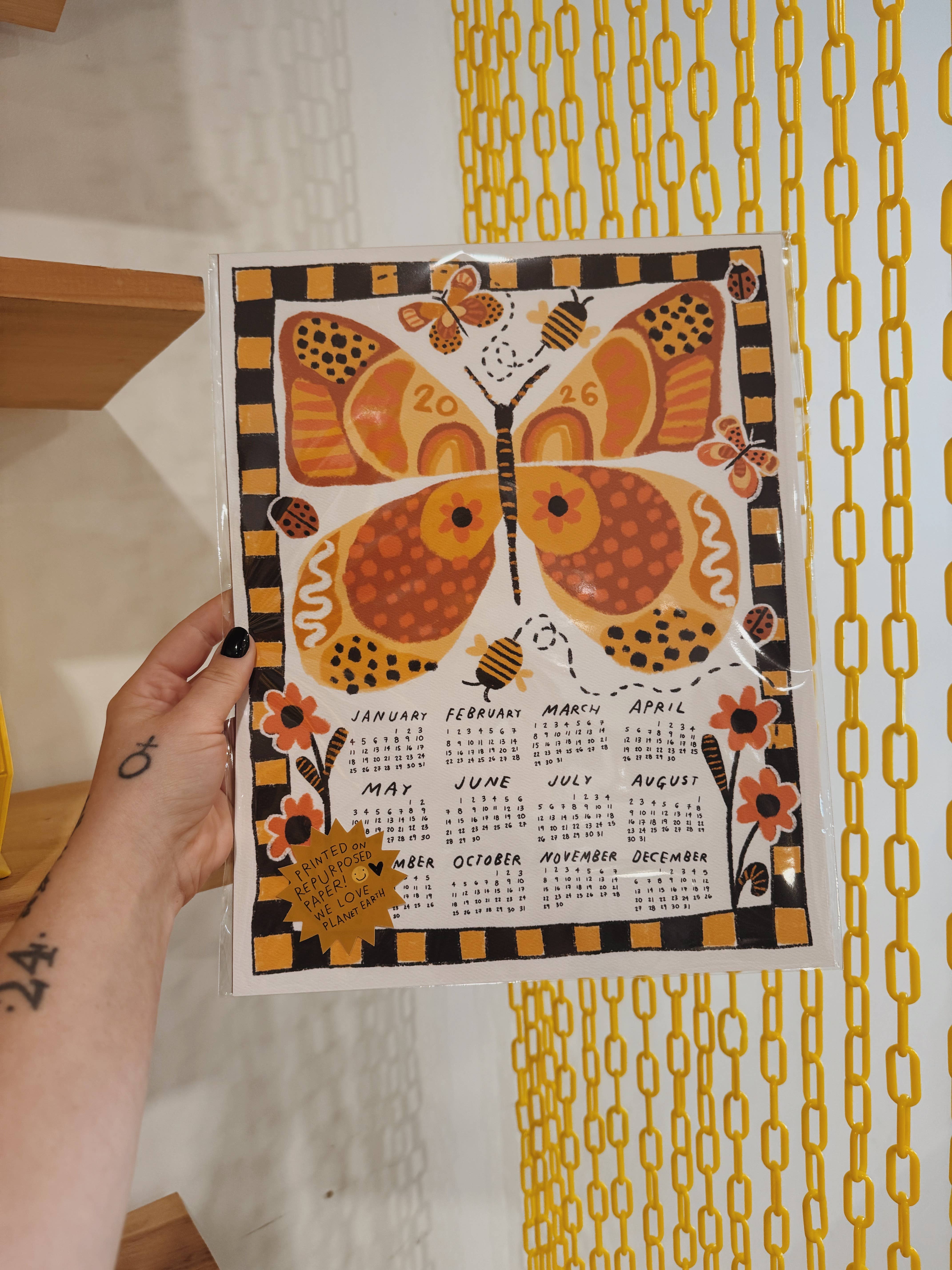 RANI BAN CO - Wholesale Calendar - ♻️  2026 BUTTERFLY CALENDAR 🦋5