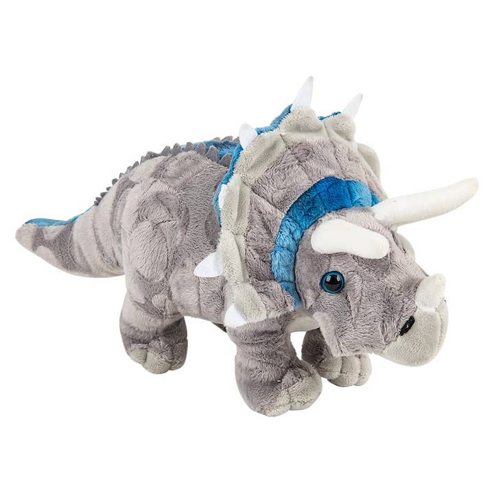 La Luna Bella - Toys - Wholesale Stuffed/Plush Toy - Kids & Baby - 13" ANIMAL DEN TRICERATOPS plush LLB Plush Toys