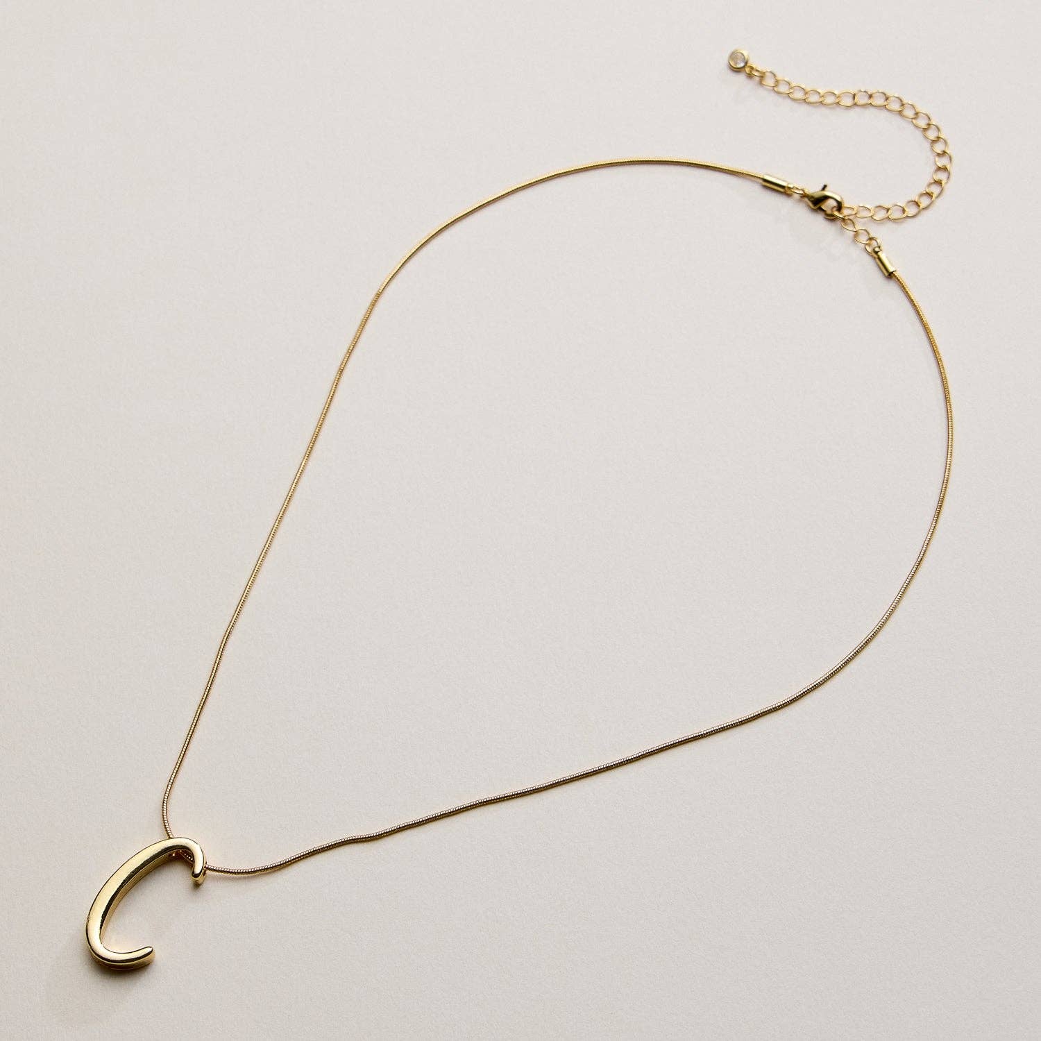 Frem - Wholesale Pendant/Charm Necklace - A Set of 16 Letters Gold Dipped Necklace – Gold & Silver Alphabet Charm Jewelry9