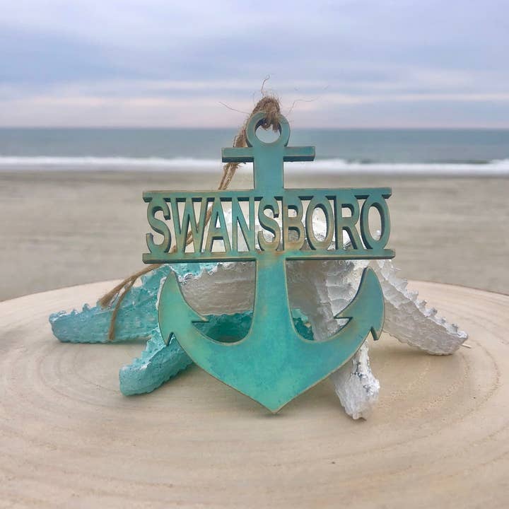 Customizable Nautical Anchor Magnet for wholesale by Wackadoodles