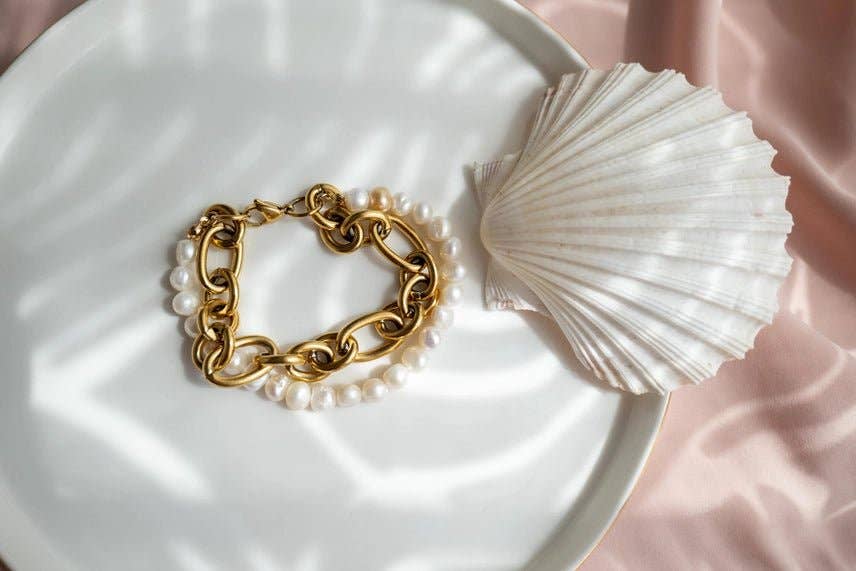 OE! - Wholesale Beaded Bracelet - PEARLS - BRACELET WITH FRESHWATER PEARLS2