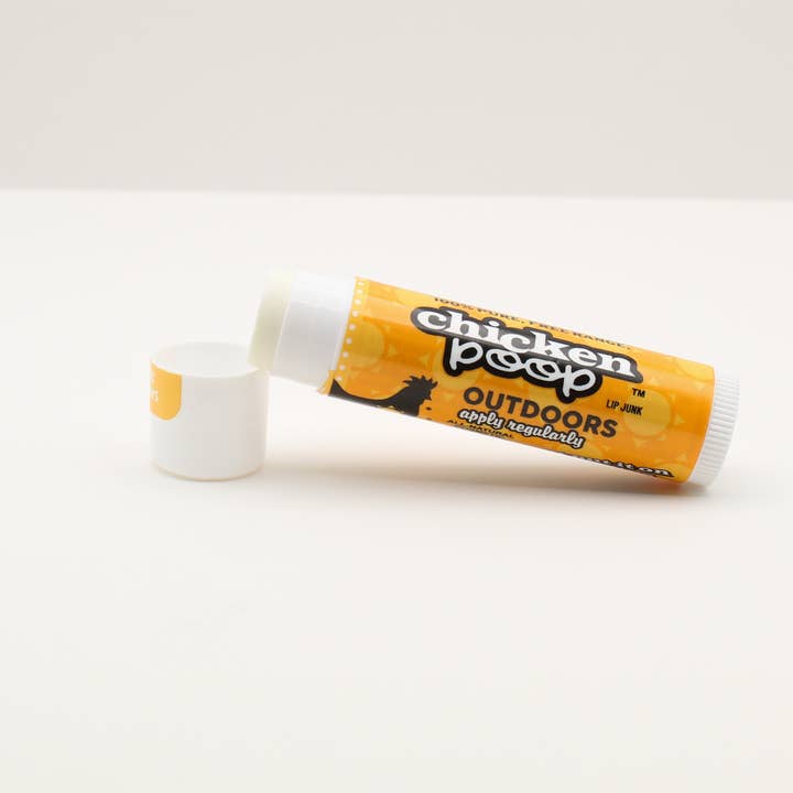 Chicken Poop - Vendita all'ingrosso Burro di cacao - Balsamo labbra con protezione solare SPF 30 Chicken Poop®, 24 pezzi CHICKEN3