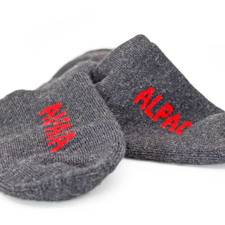 Lanart Alpaca - Wholesale Socks - Unisex - Everest Outdoor Unisex Baby Alpaca Socks: Charcoal9
