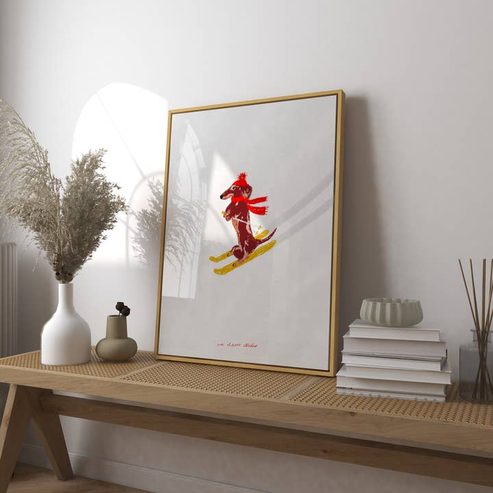 RM Decor Studio – wholesale Konsttryck – Skidhundar Tryckset2