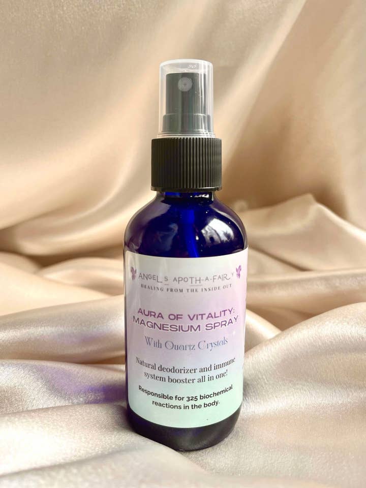 Aura der Vitalität: Magnesiumspray für den Großhandel von Angels Apoth-a-fairy