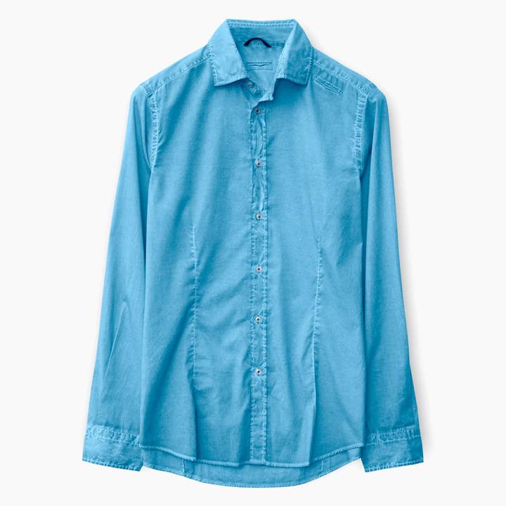 Camisa de popelina elástica justa - Lavezzi por atacado de Ploumanac’h