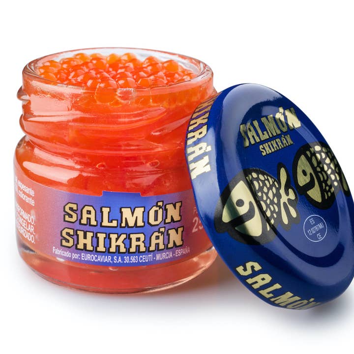 Duke's Gourmet - Wholesale Vis/zeevruchten - Eurocaviar - Shikran - Verpakking: 4 x 0,88 oz Mullet Roe zwart+Mu