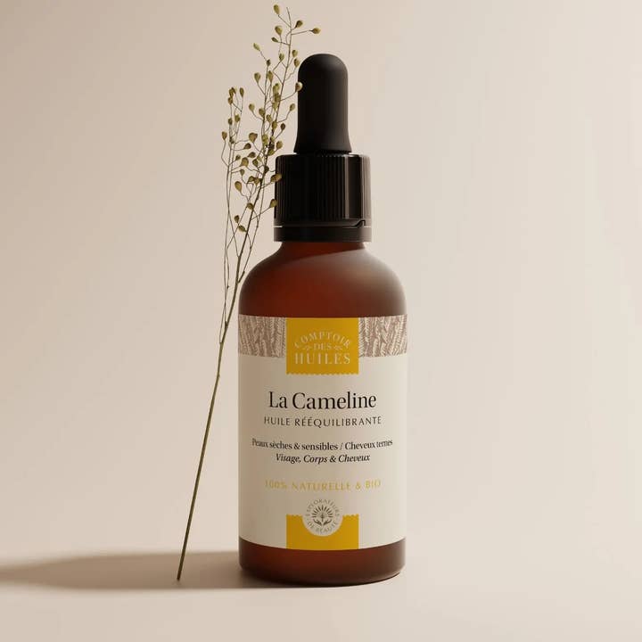 Camelinaolja ekologisk – för ansikte, kropp och hårvård för wholesale av COMPTOIR DES HUILES