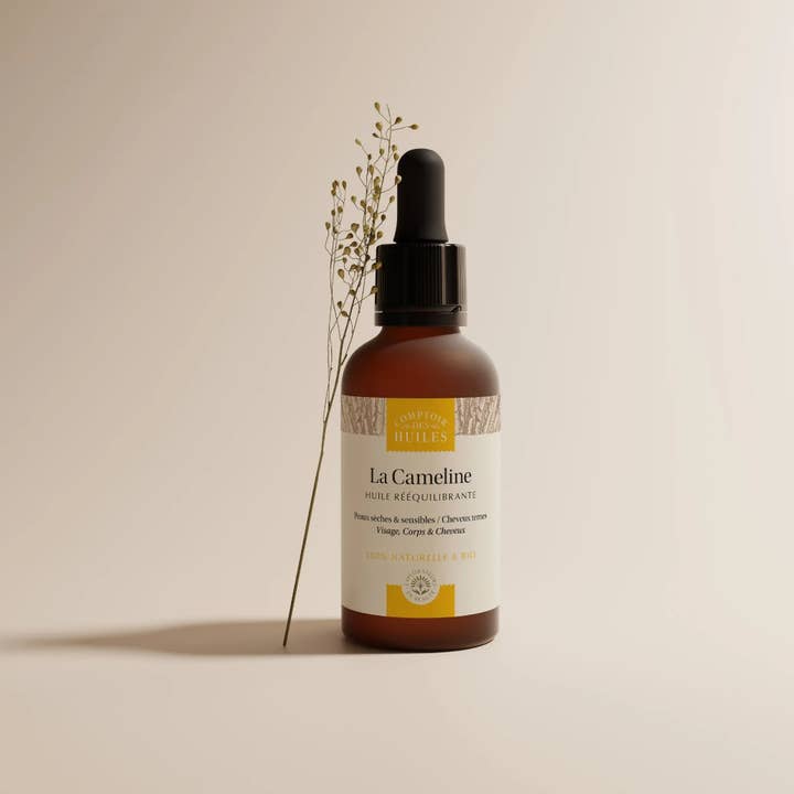 Aceite de Camelina Orgánico - Cuidado para rostro, cuerpo y cabello para venta al por mayor de COMPTOIR DES HUILES
