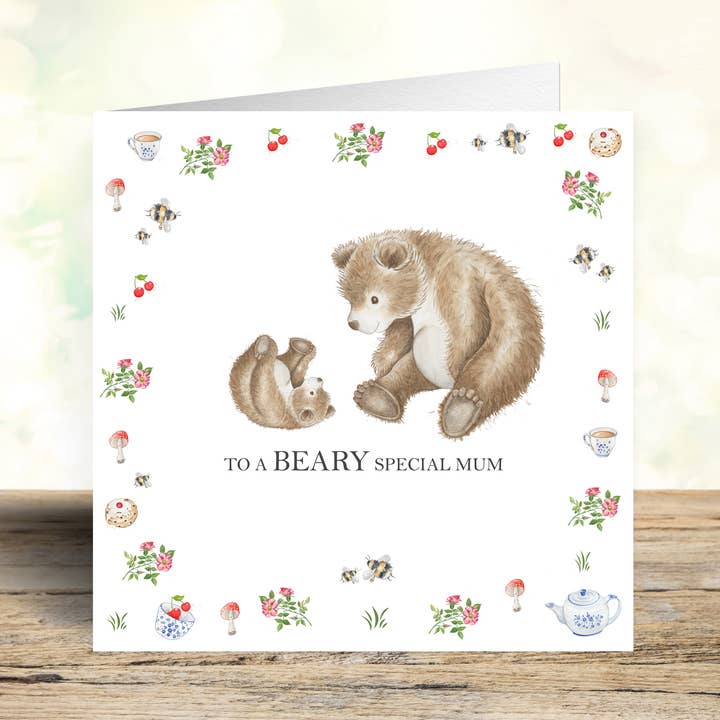 Beary Special Mum for wholesale by West Country Designs