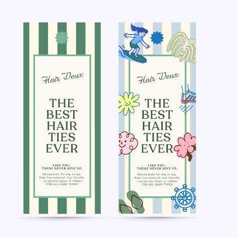 HAIR DEUX Bestseller Duo Bundle, (24, 9-pk cards) for wholesale by HAIR DEUX