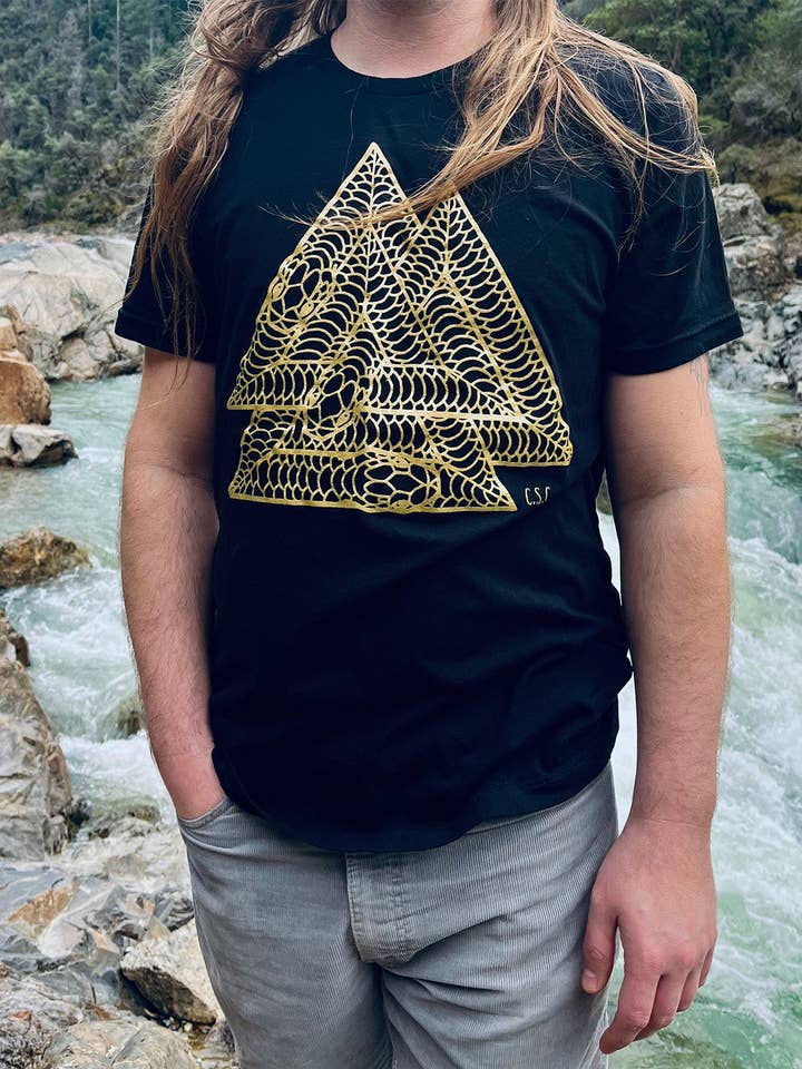 Odins-Knoten-T-Shirt für den Großhandel von Cosmic Shark Clothing