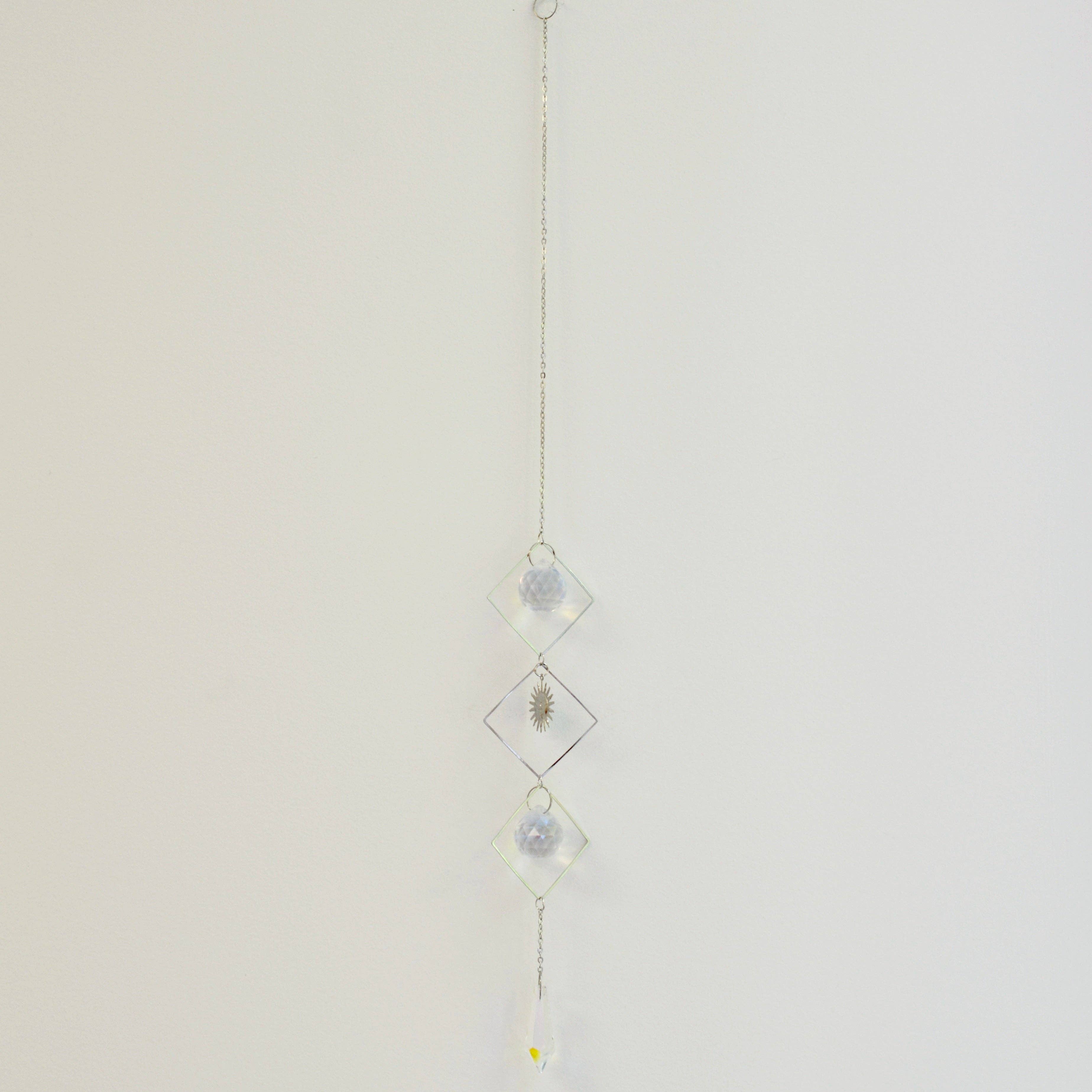 ASCEND - Wholesale Suncatcher - Solstice Crystal Suncatcher - Silver1