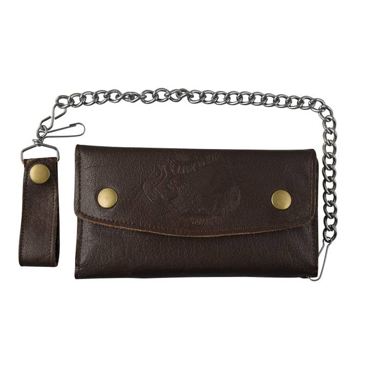 9067.00 - Bikerpung med kæde for engroshandel hos Unik International Inc