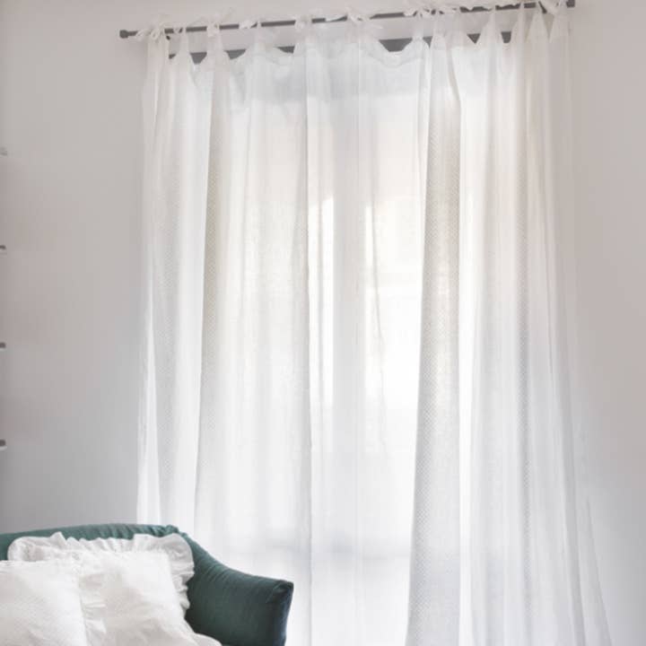 Vichy inleggordijn voor wholesale door Chez Moi