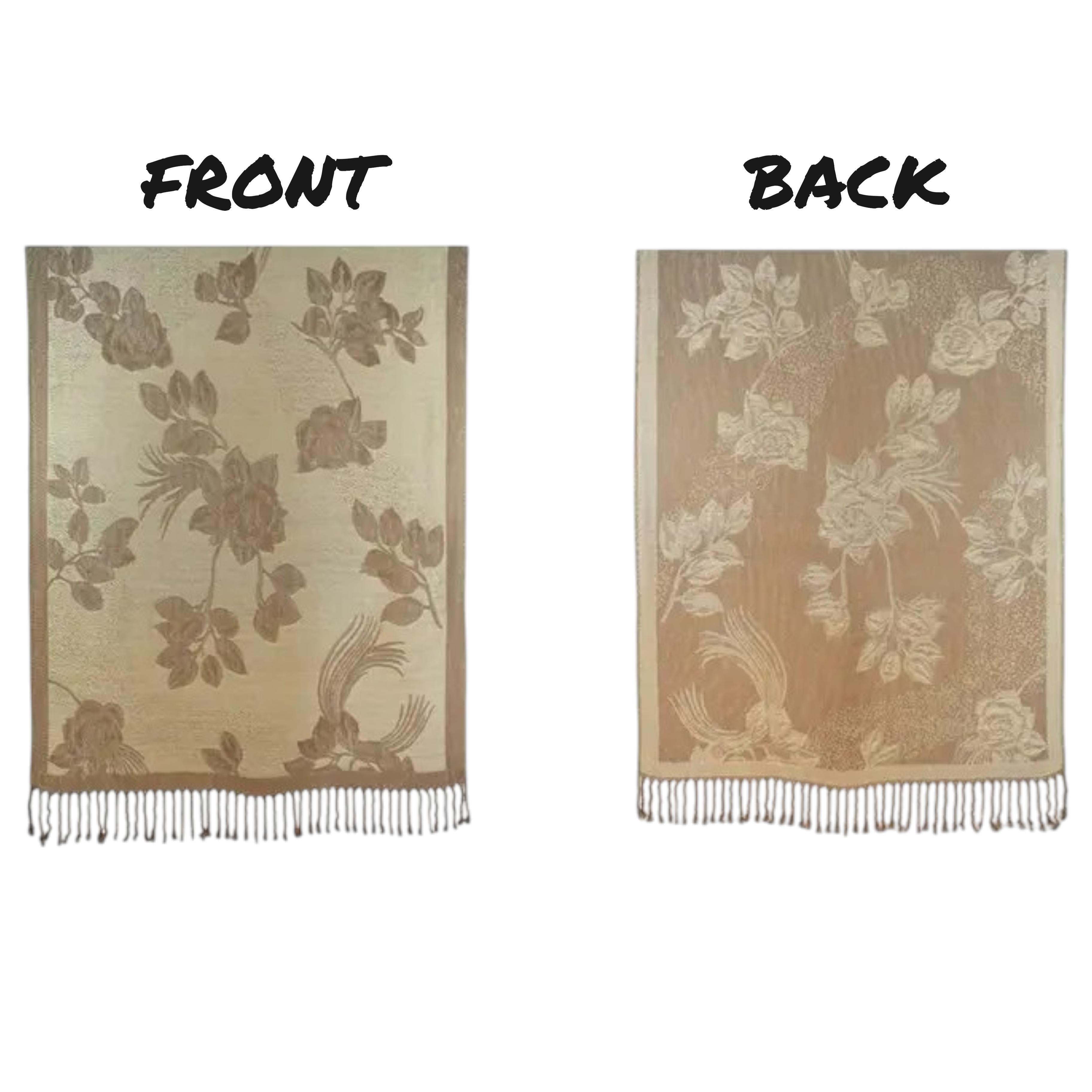 TAPA fashion – wholesale Wrap – Women's – Rose Pashmina RP2025. (12pc)46