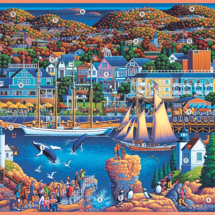 Boardwalk Puzzle Company - Wholesale Puzzle - Adult - Acadia National Park - Mini Puzzle - 250 Piece4