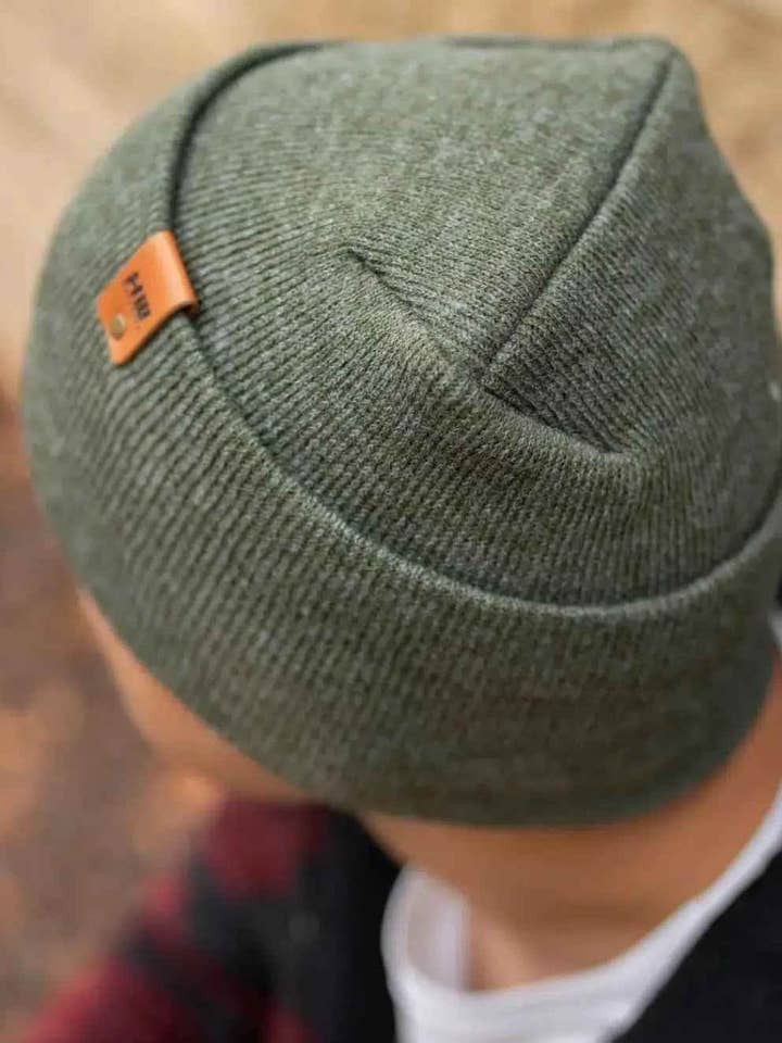 HAAKWEAR H-Stitch Cuffed Beanie - New Designed and Made in USA (Patented) for wholesale by HAAKWEAR Beanies