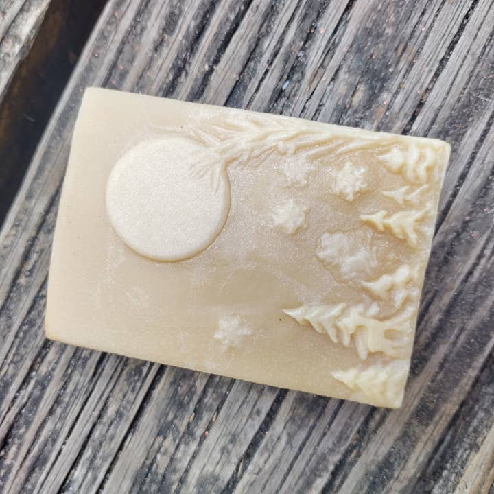 Woodland fairies handmade goat milk soap for wholesale by Lux Leonis